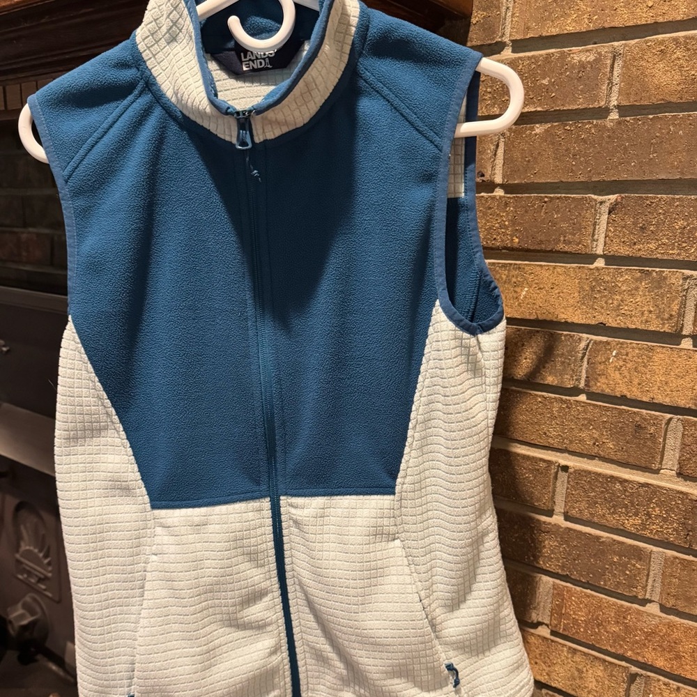 Lands' End Zip-Up Vest